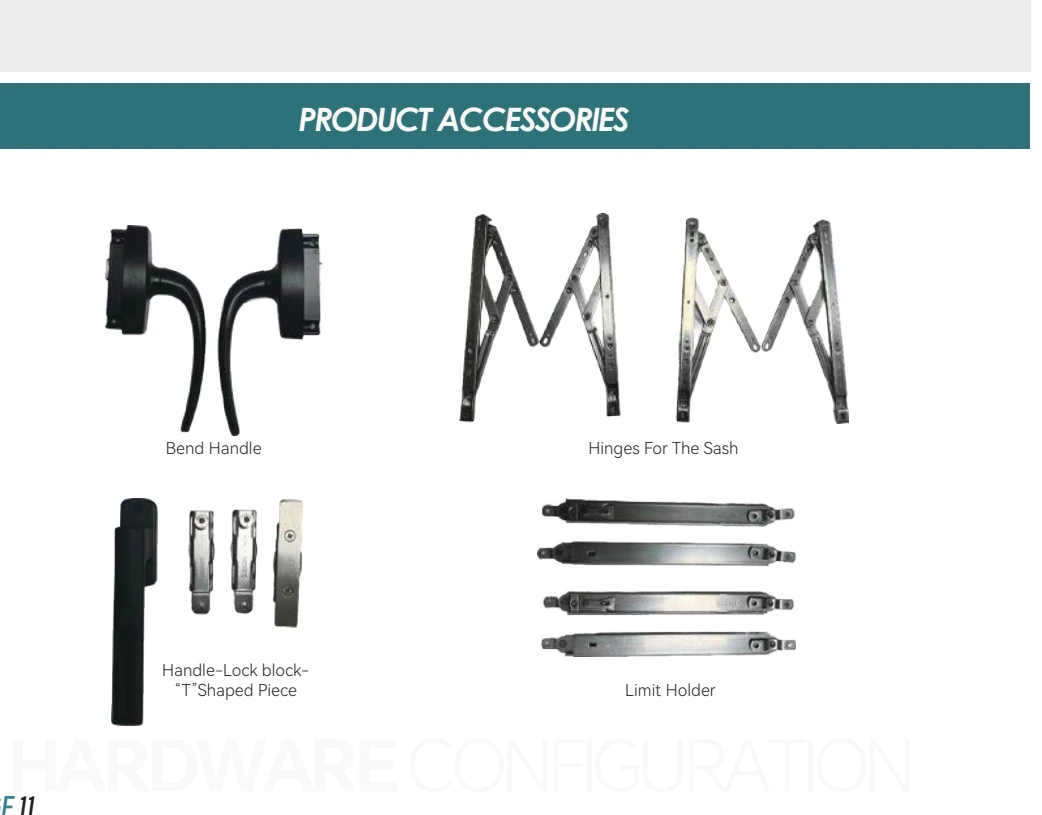 Hardware and accessories