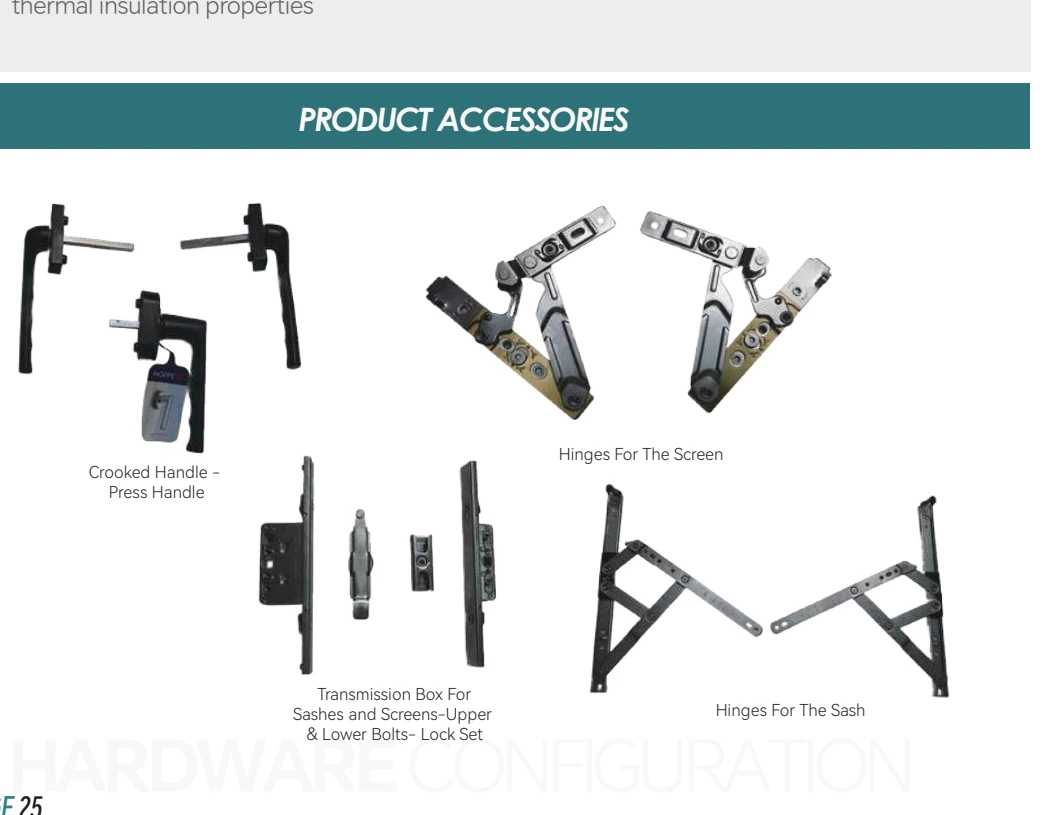Hardware and accessories