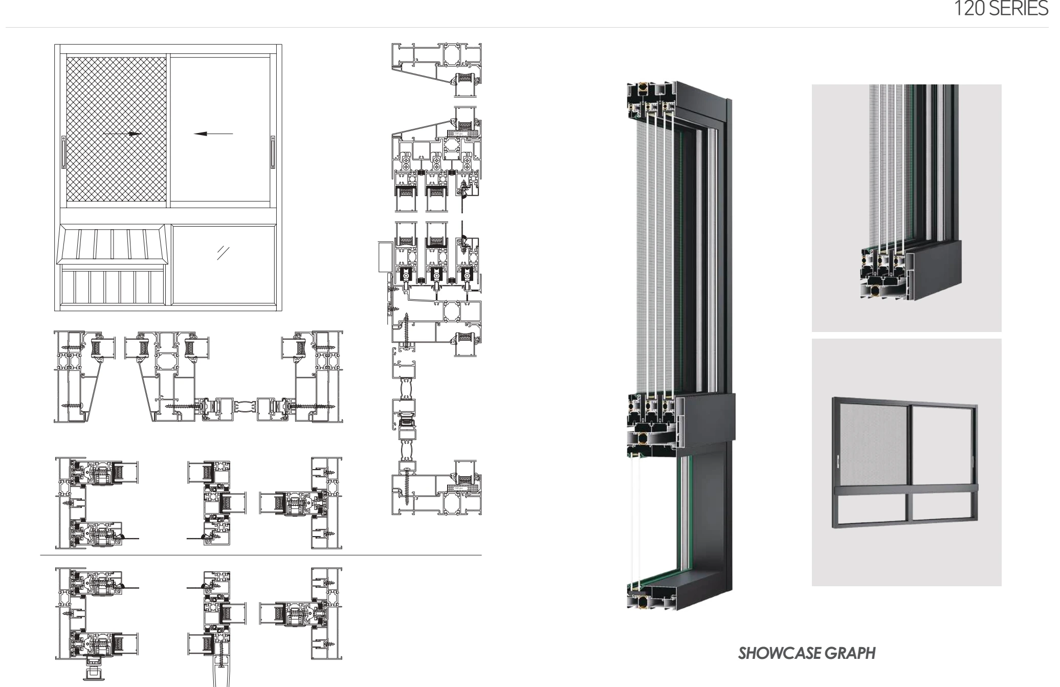 Sections, profiles and details