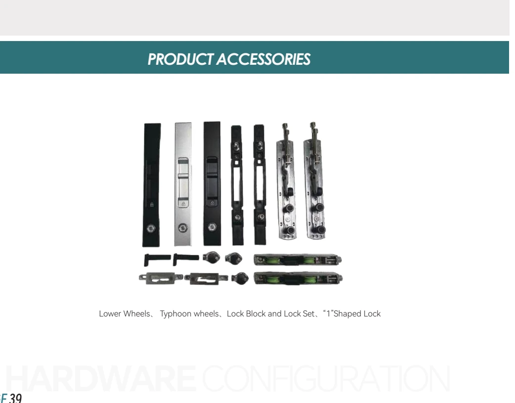 Hardware and accessories