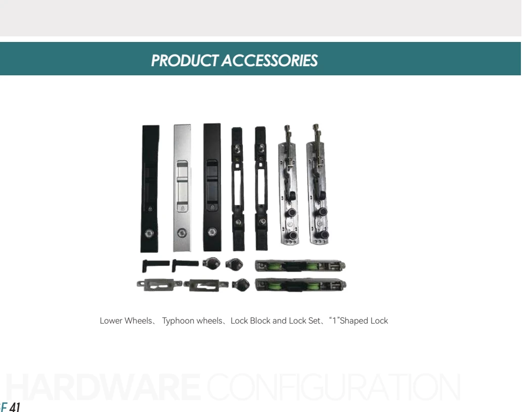 Hardware and accessories