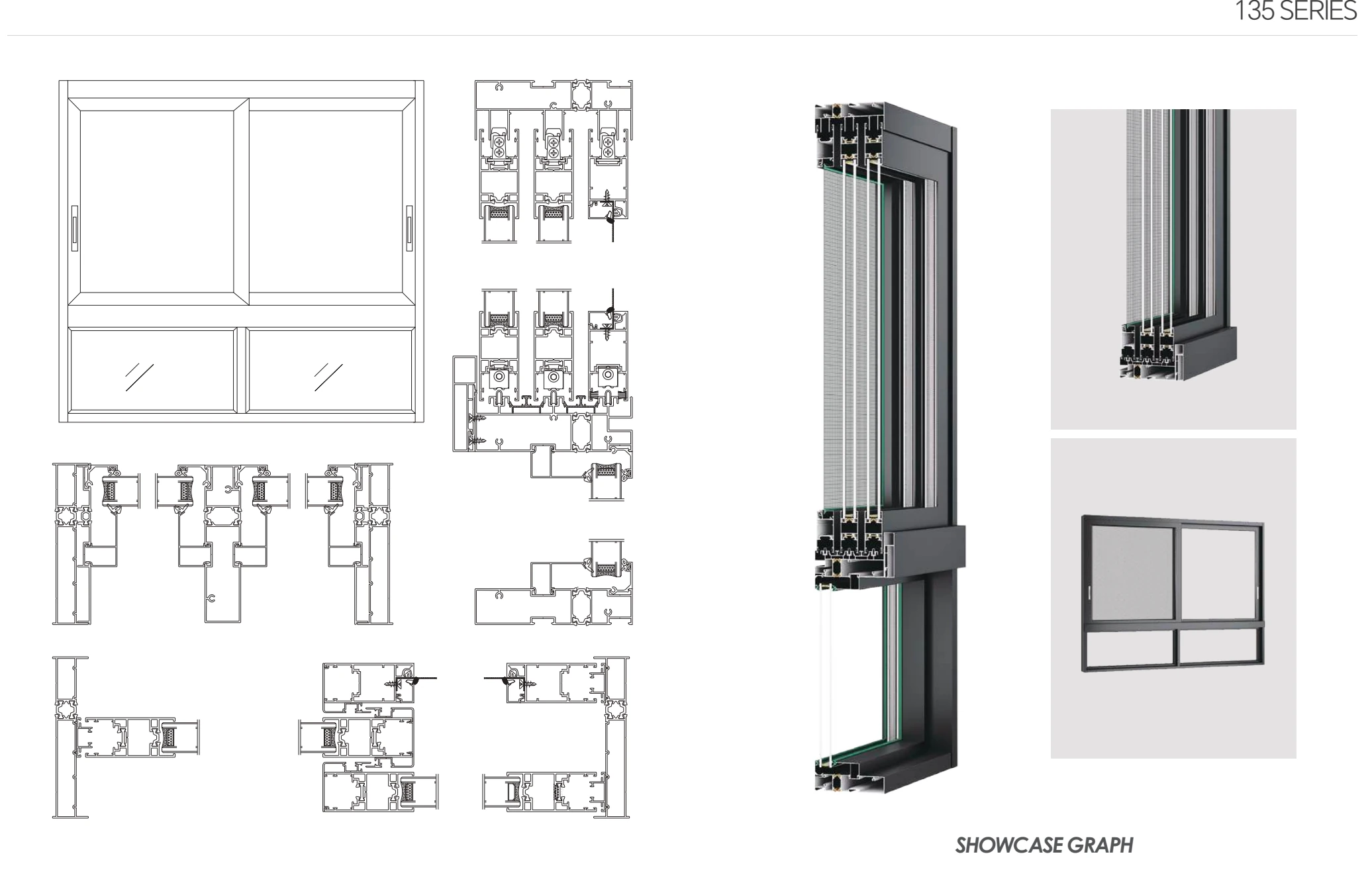 Sections, profiles and details