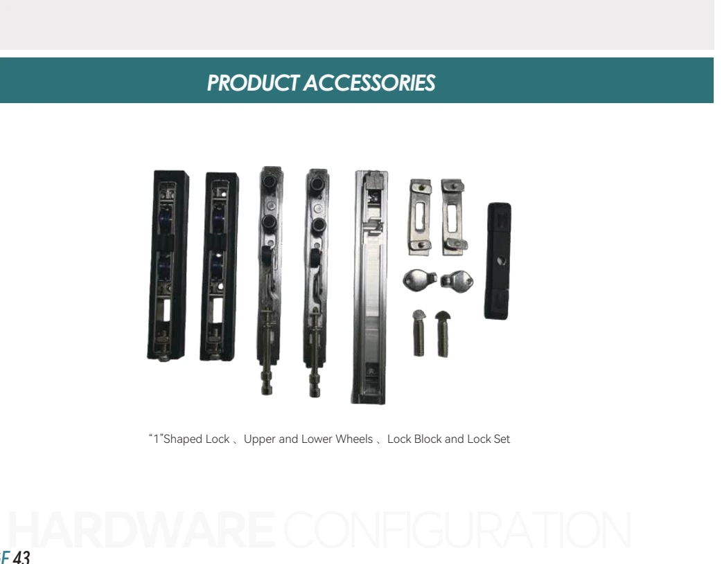 Hardware and accessories