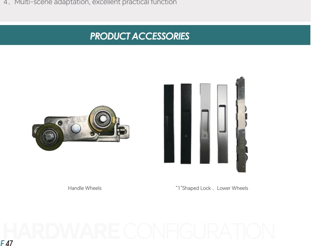 Hardware and accessories