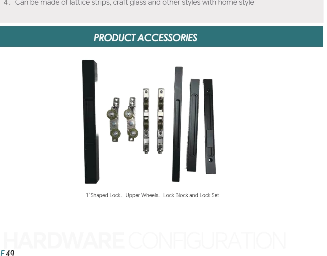 Hardware and accessories