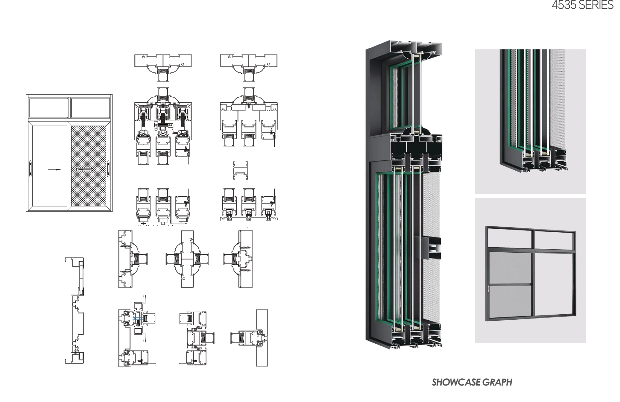 Sections, profiles and details