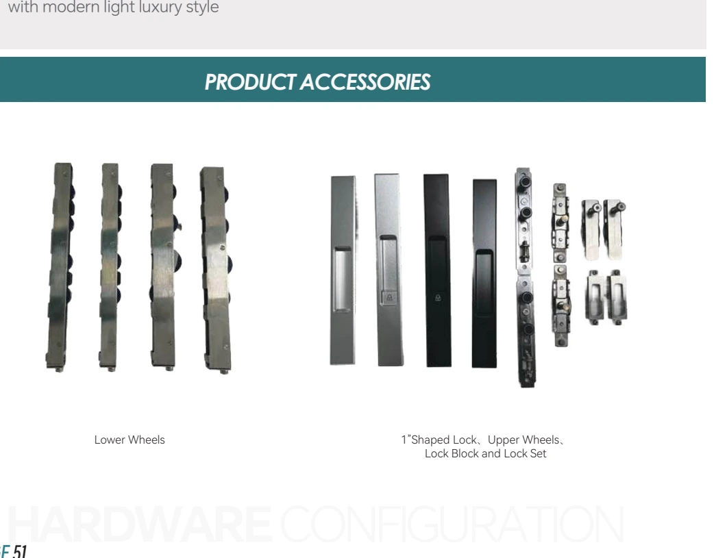 Hardware and accessories