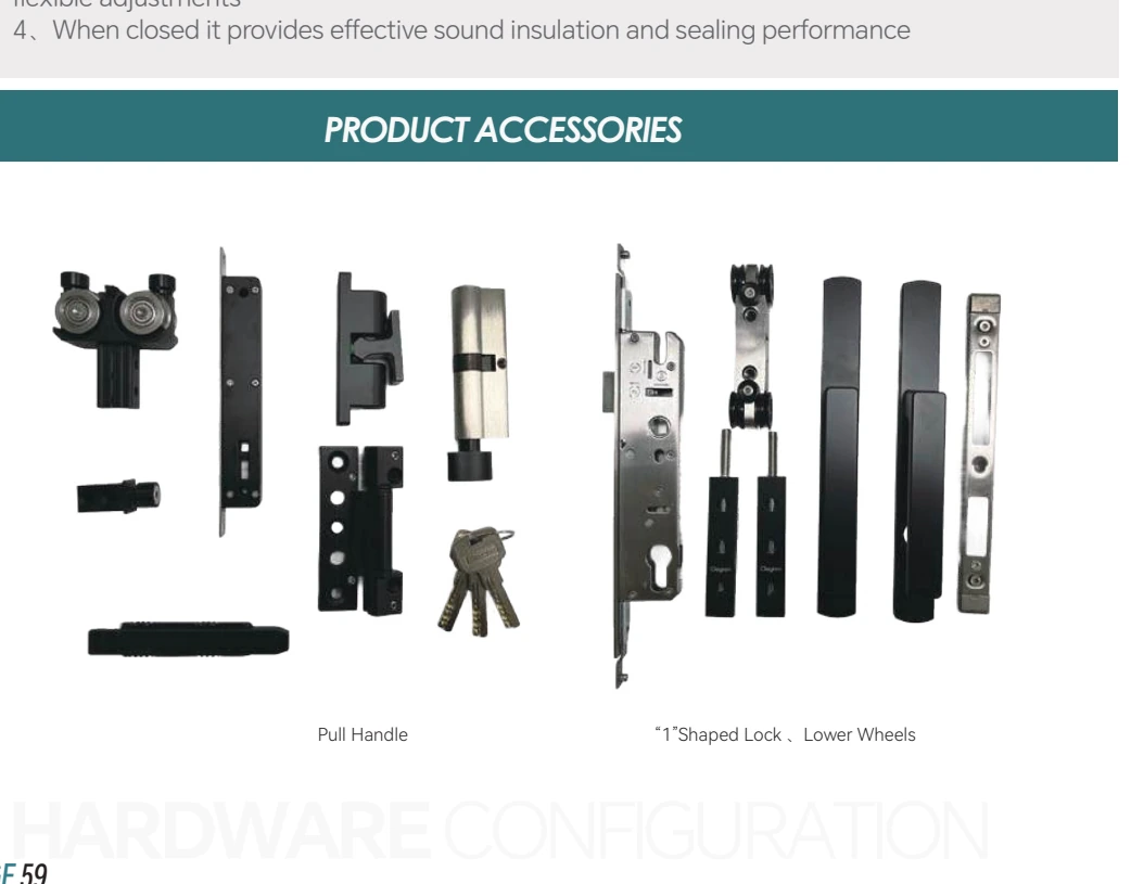 Hardware and accessories