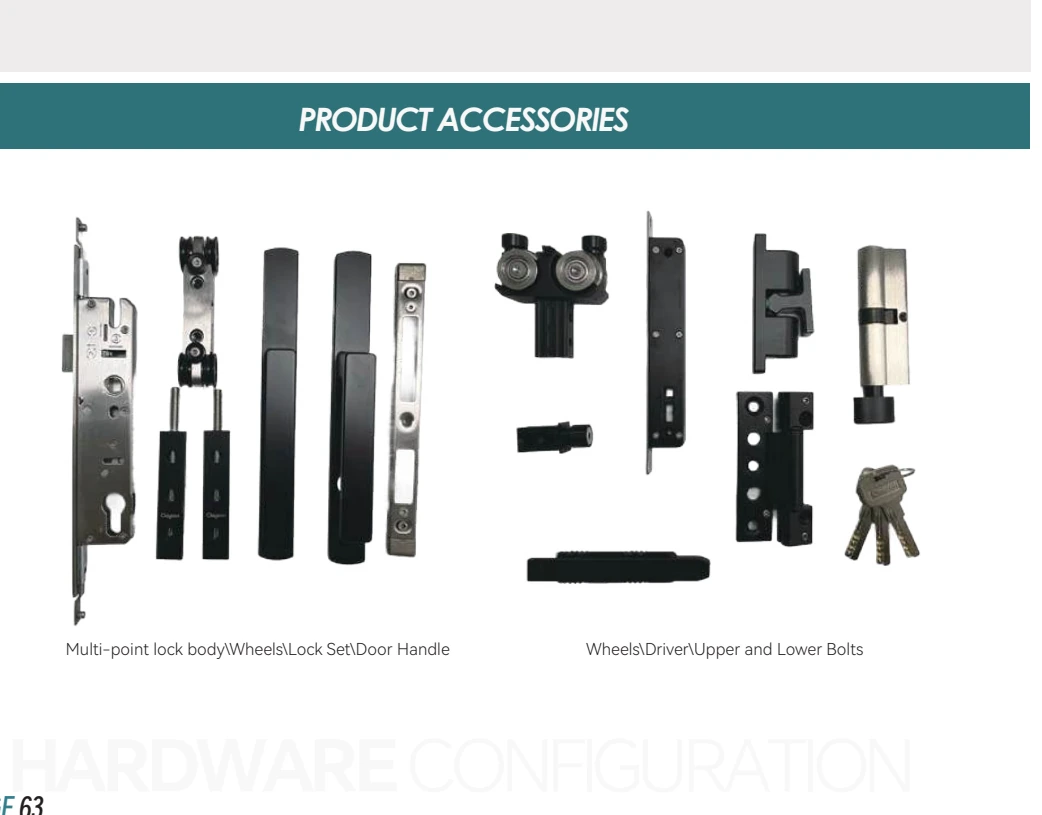 Hardware and accessories