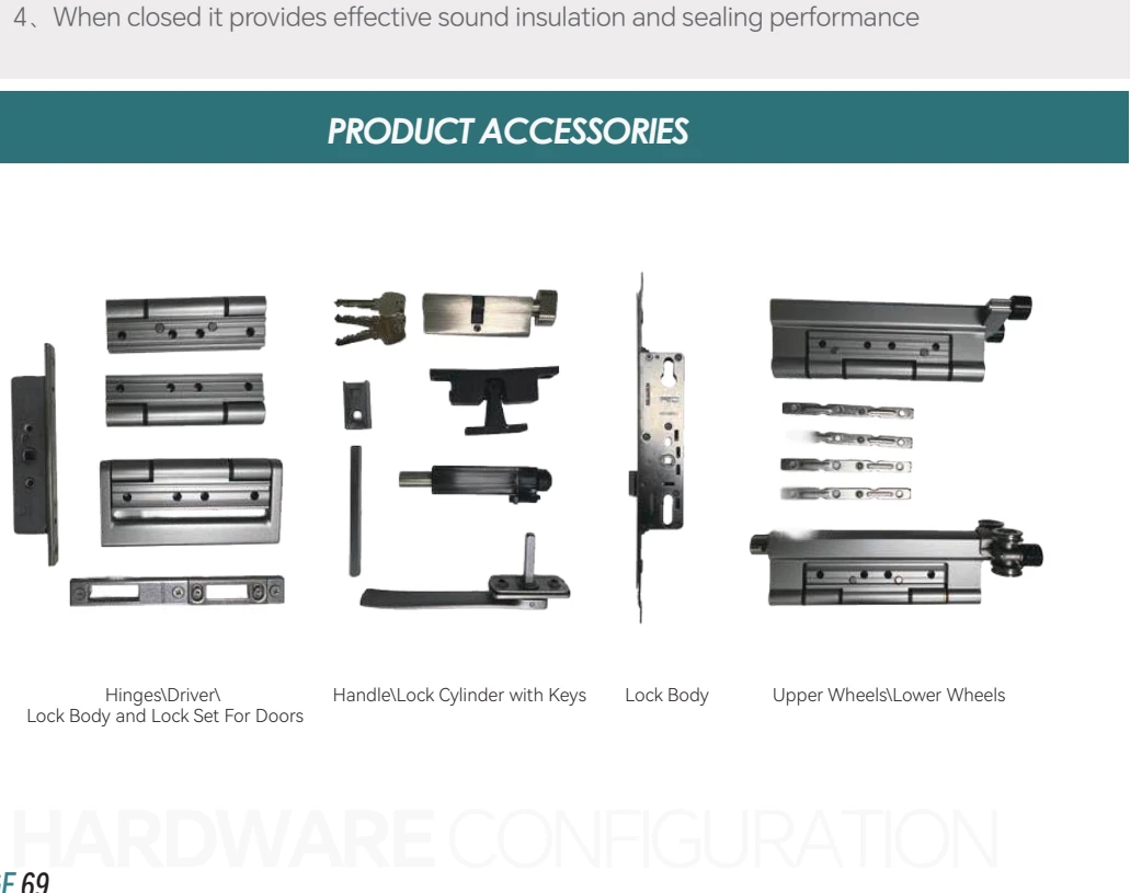 Hardware and accessories