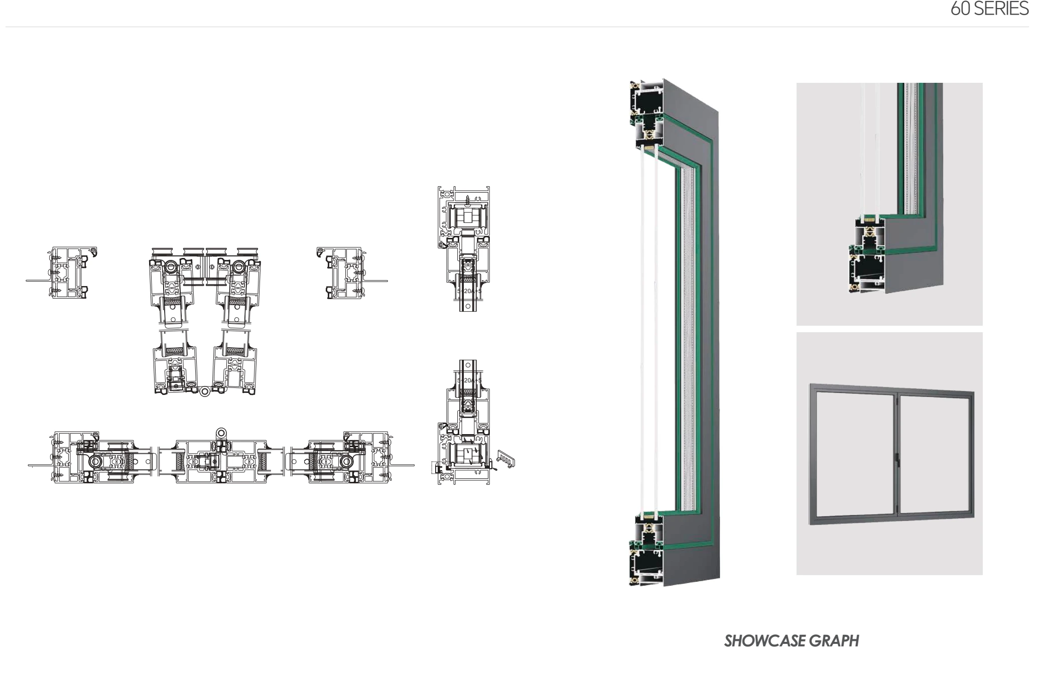 Sections, profiles and details