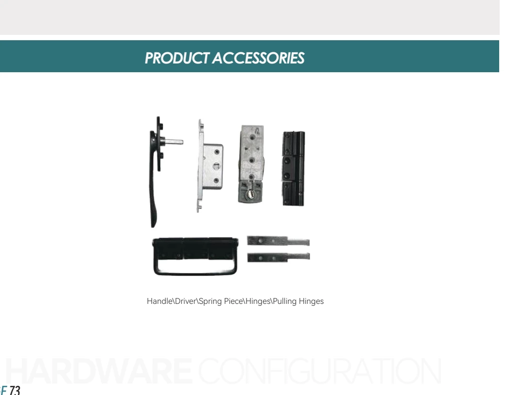 Hardware and accessories