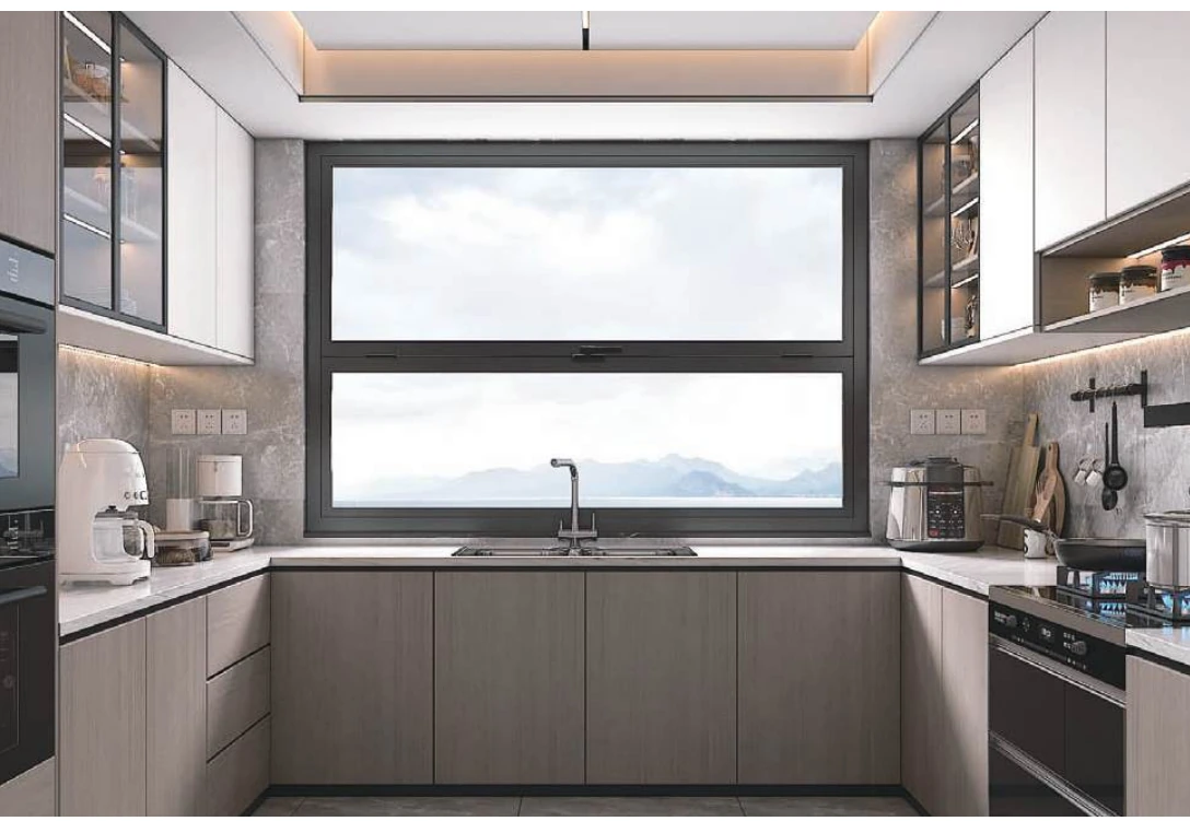 55 Series · Hung & folding windows