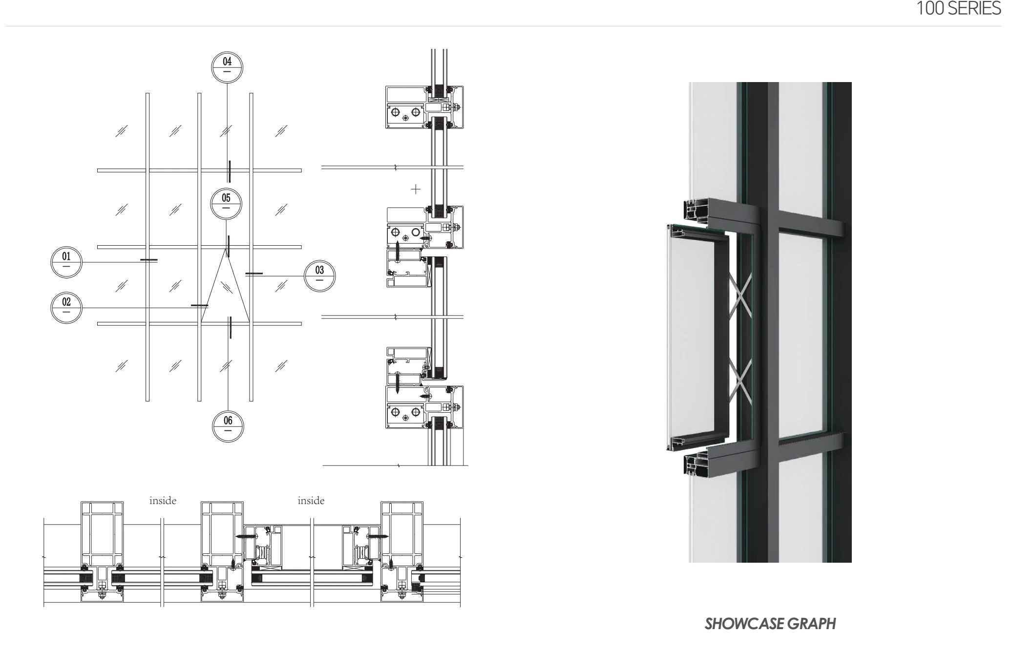 Sections, profiles and details