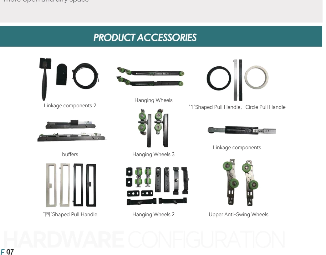 Hardware and accessories