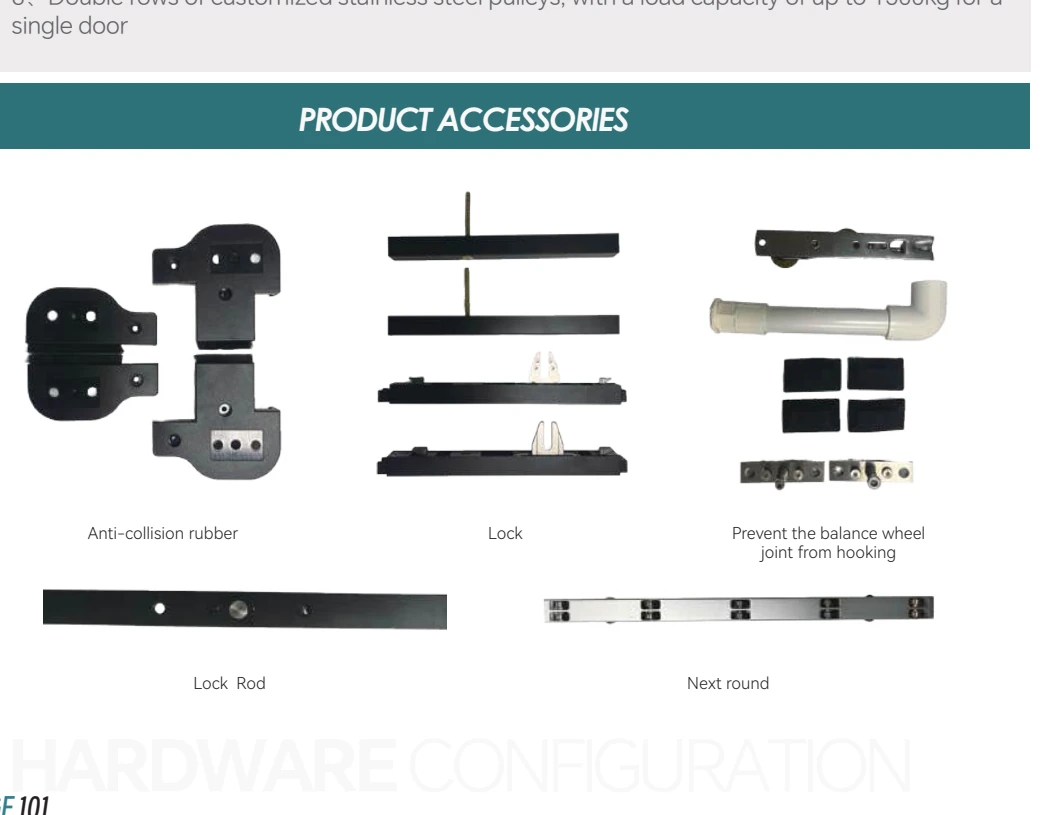 Hardware and accessories